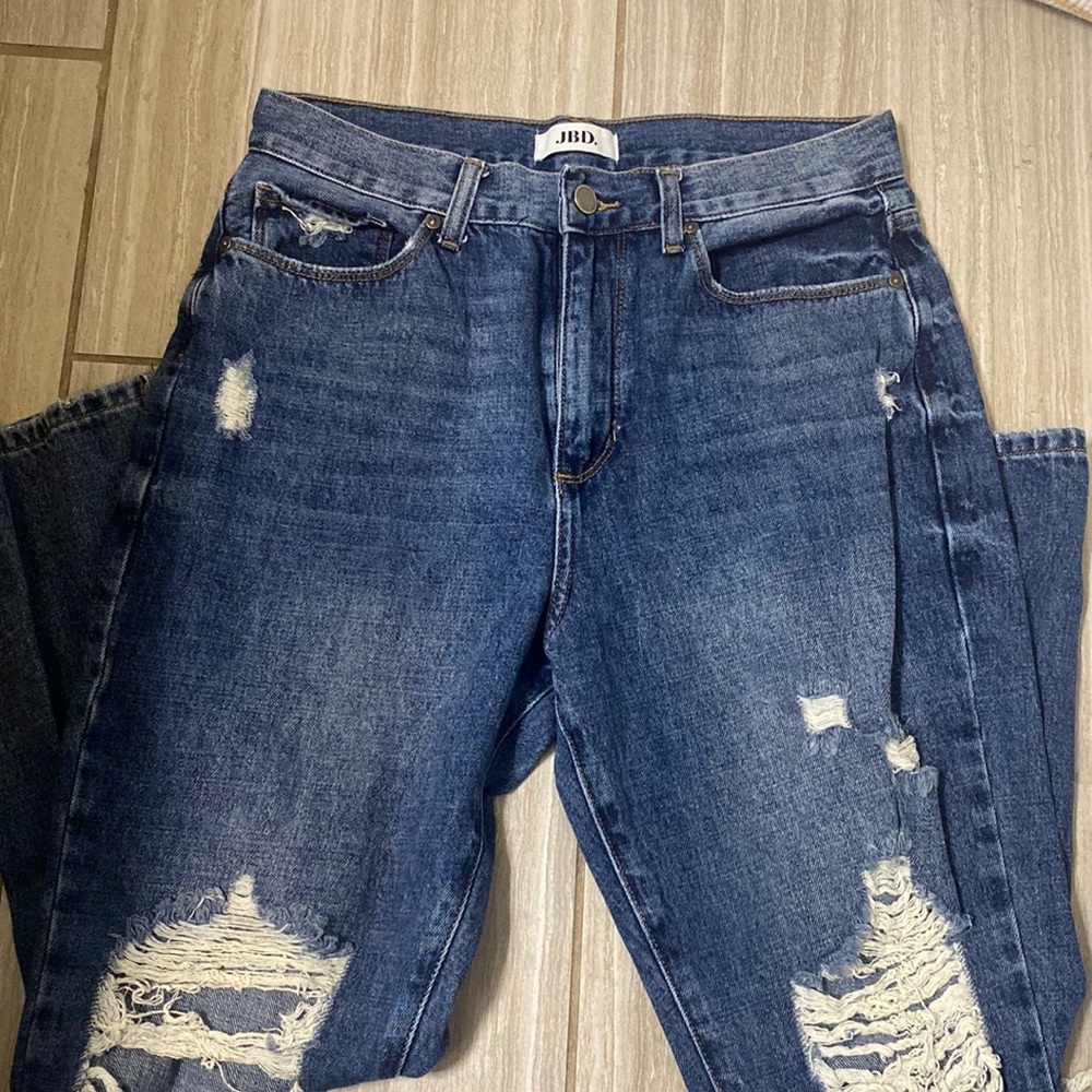 JBD Ripped Straight Jean
